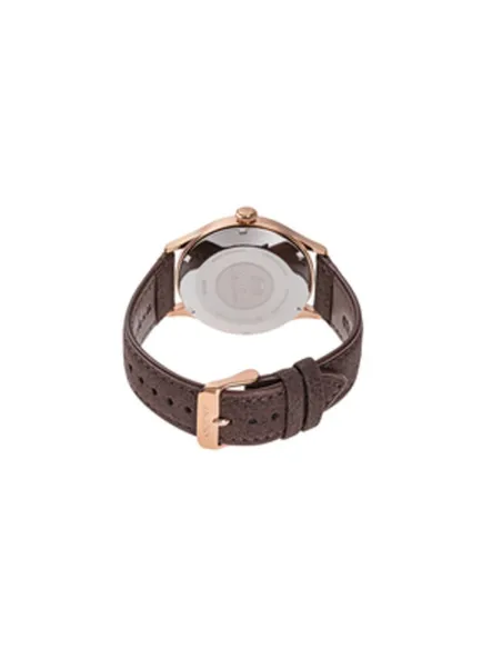 reloj automático hombre Orient Bambino RA-AC0P04Y 42mm correa de cuero (acepta cuerda manual)