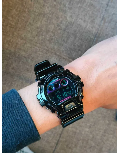 reloj hombre Casio G-Shock Classic DW-6900RGB-1 200m WR resistente a los golpes