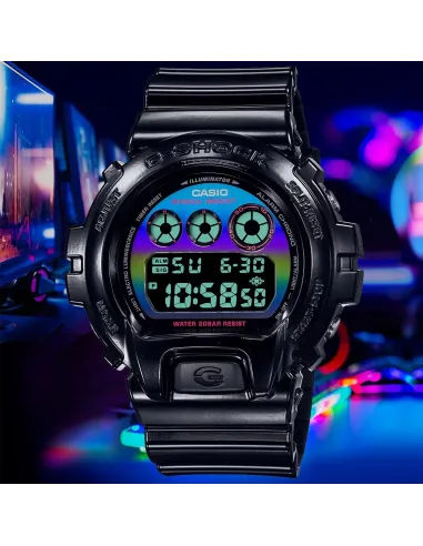 reloj hombre Casio G-Shock Classic DW-6900RGB-1 200m WR resistente a los golpes