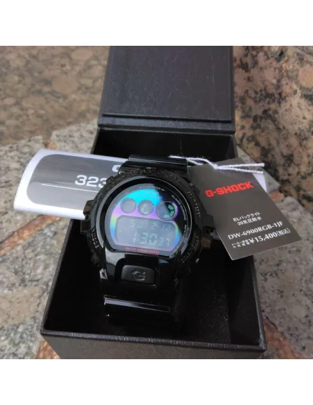 reloj hombre Casio G-Shock Classic DW-6900RGB-1 200m WR resistente a los golpes