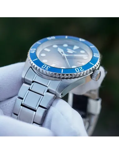 Reloj automático hombre Seiko 5 Sports SRPB89J1 Hecho en Japón 44mm 100m WR correa de acero