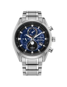 reloj hombre Citizen Tsuki-yomi Moon Phase  BY1010-57L 43mm Sport Luxury Super Titanium™ Radio