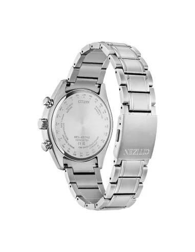 Citizen Atessa Moon Phase  BY1018-55X 43mm Sport Luxury Super Titanium™ Radio Controlled Chrono dial rojo cristal de zafiro