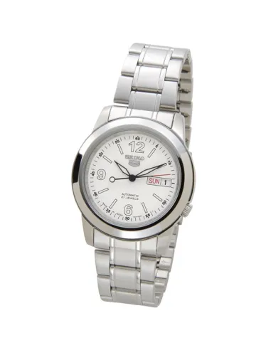 reloj automático unisex Seiko 5 SNKE57J1 Hecho en Japón 35mm 30m WR correa de acero