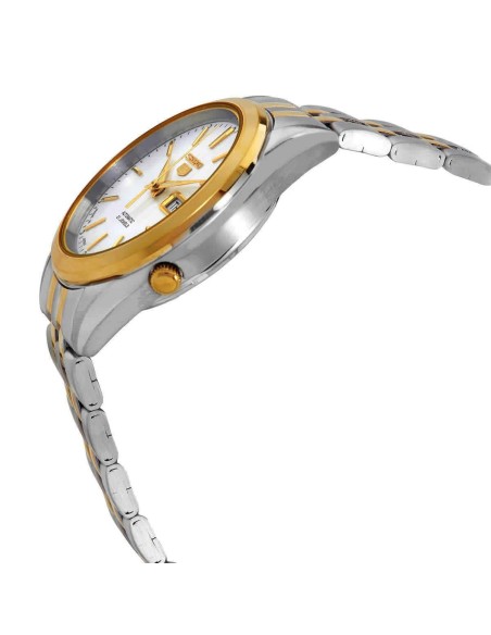 reloj automático unisex Seiko 5 SNKL24J1 Hecho en Japón 38mm 30m WR correa de acero