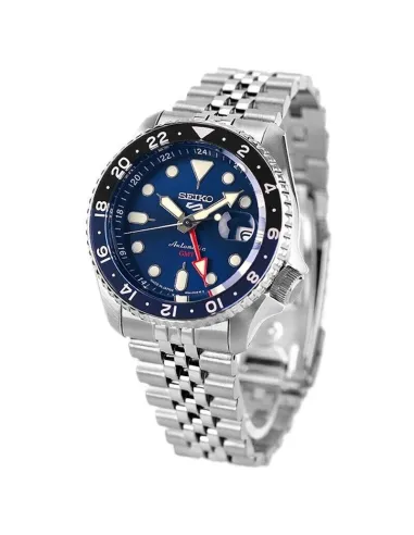 Seiko 5 Sports SKX style SBSC003 JDM ENGLISH-KANJI HECHO EN JAPÓN 100M WR correa de acero JDM
