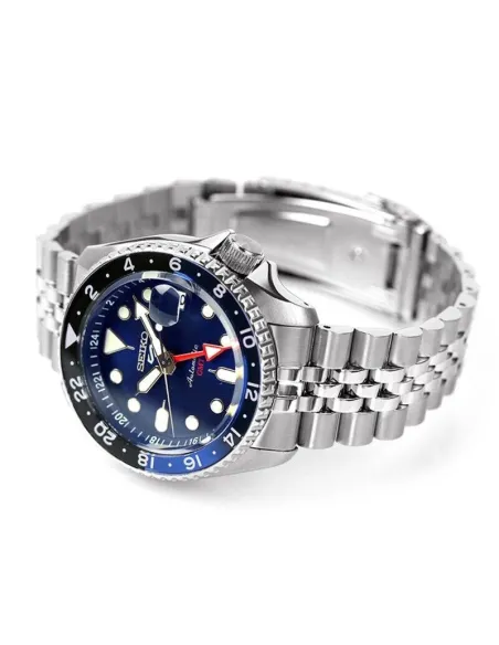 Seiko 5 Sports SKX style SBSC003 JDM ENGLISH-KANJI HECHO EN JAPÓN 100M WR correa de acero JDM