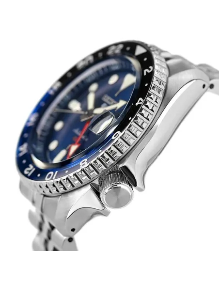 Seiko 5 Sports SKX style SBSC003 JDM ENGLISH-KANJI HECHO EN JAPÓN 100M WR correa de acero JDM
