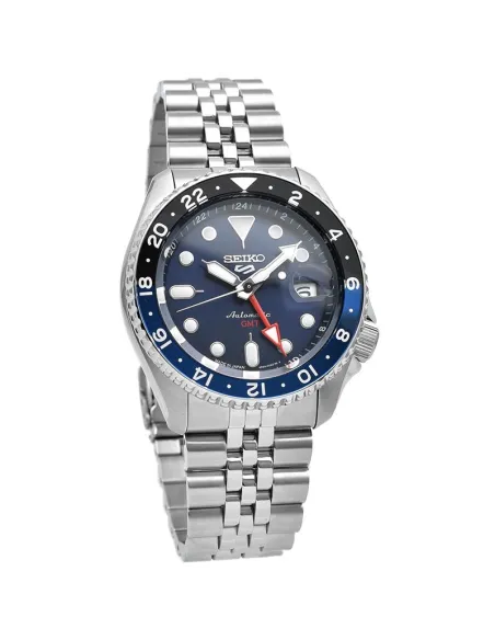 Seiko 5 Sports SKX style SBSC003 JDM ENGLISH-KANJI HECHO EN JAPÓN 100M WR correa de acero JDM