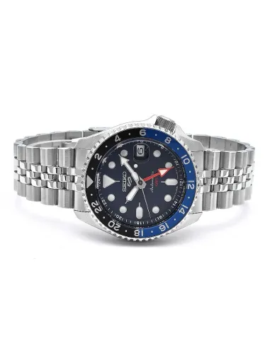 Seiko 5 Sports SKX style SBSC003 JDM ENGLISH-KANJI HECHO EN JAPÓN 100M WR correa de acero JDM
