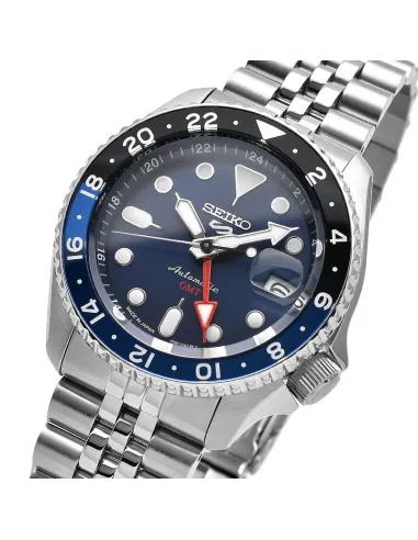 Seiko 5 Sports SKX style SBSC003 JDM ENGLISH-KANJI HECHO EN JAPÓN 100M WR correa de acero JDM