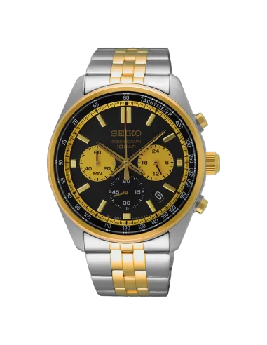reloj cronógrafo hombre Seiko Neosports SSB430P1 41.5mm 100m WR correa de acero