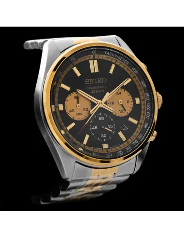 reloj cronógrafo hombre Seiko Neosports SSB430P1 41.5mm 100m WR correa de acero