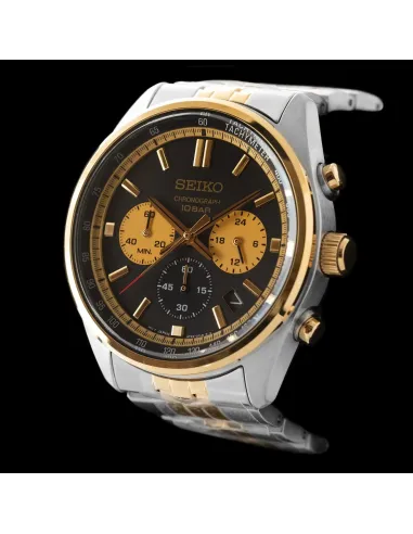 reloj cronógrafo hombre Seiko Neosports SSB430P1 41.5mm 100m WR correa de acero