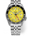 Seiko 5 Sports SSK017 SKX Style Yellow GMT Automatic Made in Japan 42.5mm 100m WR