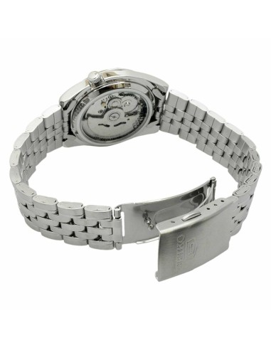 Reloj automático hombre Seiko 5 SNK381K1 correa acero dial negro