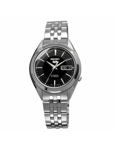 Reloj Automático hombre Seiko 5 SNKL23K1 38mm dial negro correa acero inoxidable