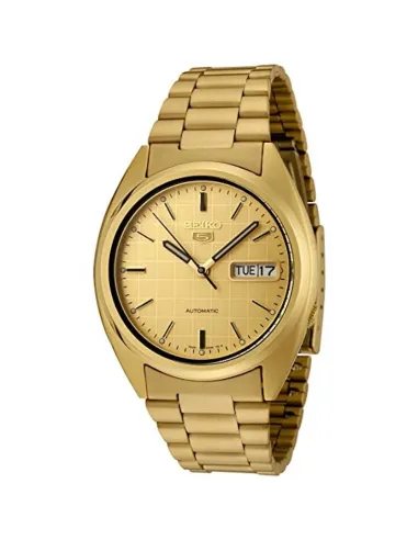 reloj automático unisex Seiko 5 SNXL72K1  37mm correa de acero
