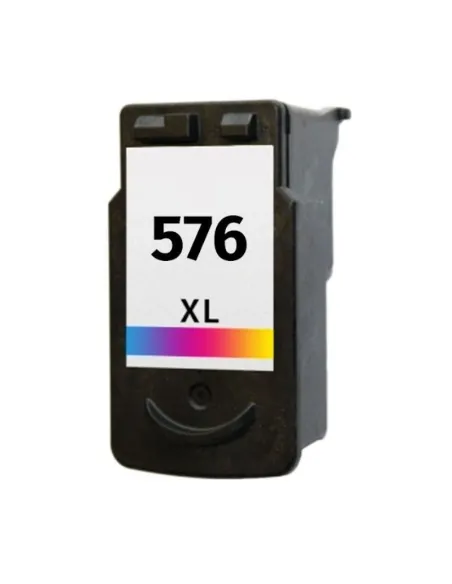 Tinta Compatible para Canon CL576XL Tricolor Cartucho de Tinta 5441C001 para Pixma TR4750i, TR4751i, TS3550i, TS3551i