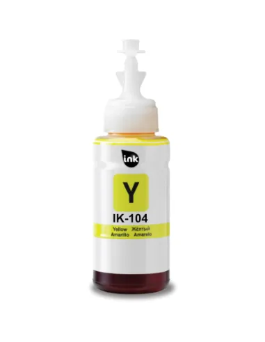 tinta Compatible Epson 104 Botella de Tinta Amarillo C13T00P440