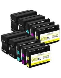 copy of 4 cartouches x  932/933  OfficeJet 6100 6600 6700 7110 7510 7600 7610 7612