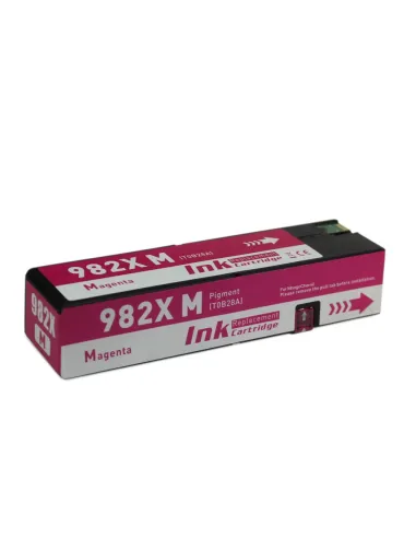 tinta Compatible Compatible HP 982X Magenta Cartucho de Tinta - T0B28A para HP PageWide 765 / 780 / 785