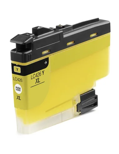 tinta Compatible Brother LC-426XL Amarillo Cartucho de Tinta LC426XLY para Brother MFC-J4335 / MFC-J4340 / MFC-J4535 / MFC-J4540