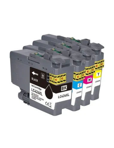 4 tintas Compatibles Brother LC-426XL MFC-J4335 / MFC-J4340 / MFC-J4535 / MFC-J4540