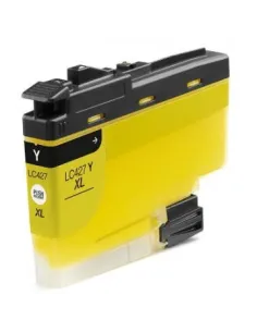 Tinta Compatible Brother LC427XL ALTA CAPACIDAD AMARILLO Cartucho de Tinta - LC427XLY
