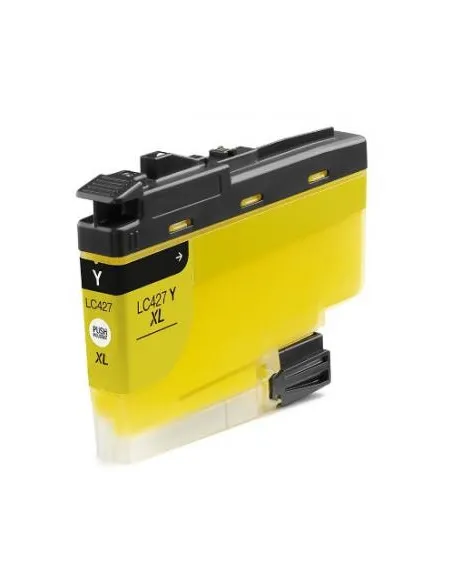 Tinta Compatible Brother LC427XL ALTA CAPACIDAD AMARILLO Cartucho de Tinta - LC427XLY