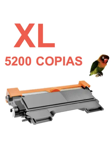 toner Compatible Brother TN2220 / TN2210 / TN2010 / TN450 XL Alta Capacidad/Jumbo 5200 c. 5%