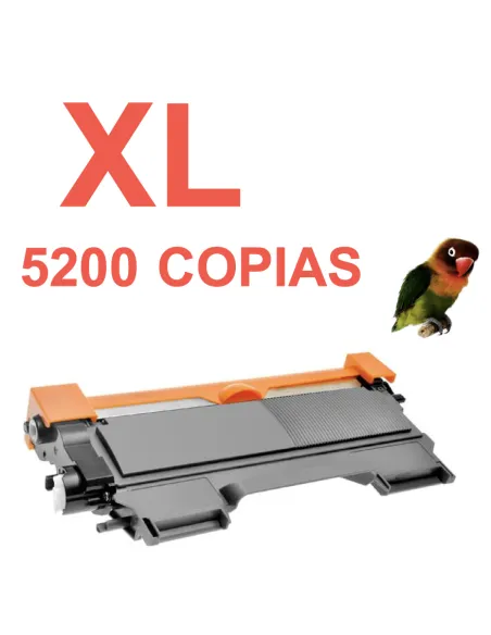 toner Compatible Brother TN2220 / TN2210 / TN2010 / TN450 XL Alta Capacidad/Jumbo 5200 c. 5%