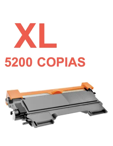toner Compatible Brother TN2220 / TN2210 / TN2010 / TN450 XL Alta Capacidad/Jumbo 5200 c. 5%