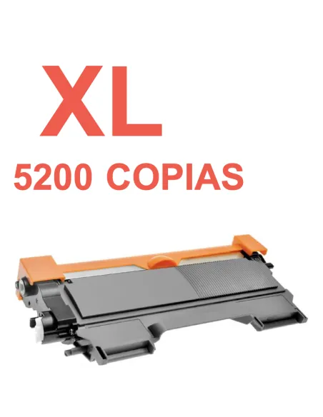 toner Compatible Brother TN2220 / TN2210 / TN2010 / TN450 XL Alta Capacidad/Jumbo 5200 c. 5%