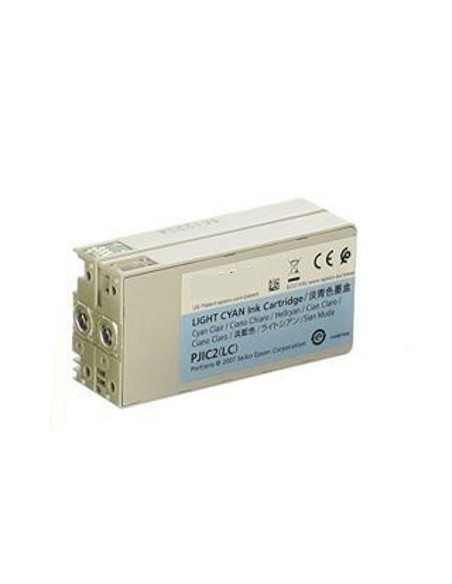 Tinta Compatible Epson Discproducer PP-100 / PP-50 Cyan Light Cartucho de Tinta C13S020448 / PJIC2 Tinta Compatible Epson Discpr