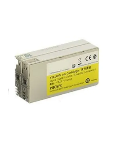 Tinta  Compatible Epson Discproducer PP-100 / PP-50 Amarillo Cartucho de Tinta C13S020451 / PJIC5