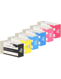 6 Tintas  Compatibles Epson Discproducer PP-100 / PP-50   PJIC1 PJIC2 PJIC3 PJIC4 PJIC5 PJIC6