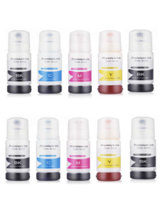 10 Botellas de tinta compatible para Epson 102