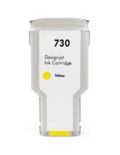 tinta Compatible HP 730 Amarillo Cartucho de Tinta P2V70A para HP DesignJet T1600 / T1700 / T2600