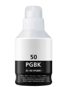 tinta Compatible Canon GI-50 Negro Botella de Tinta - GI50PGBK / 3386C001para Pixma G5050, G6050, G7050, GM2050, GM4040, GM4050