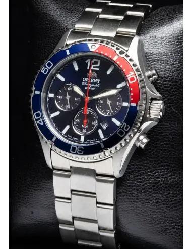 Orient RA-TX0201L 42.8mm Sports Chronograph 200m WR cristal de zafiro