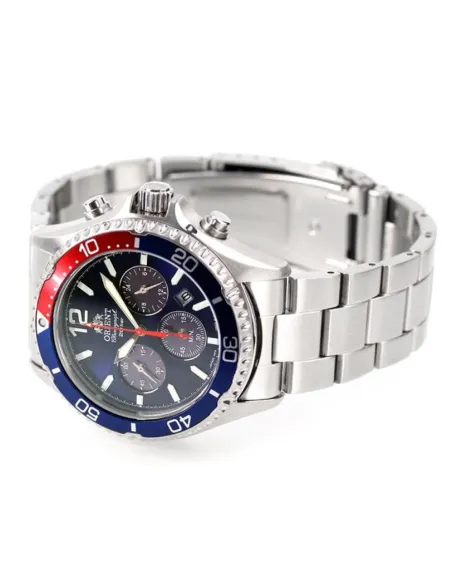 Orient RA-TX0201L 42.8mm Sports Chronograph 200m WR cristal de zafiro