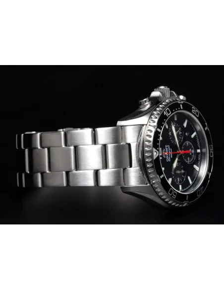 Solar Orient RA-TX0202B 42.8mm Sports Chronograph 200m WR cristal de zafiro