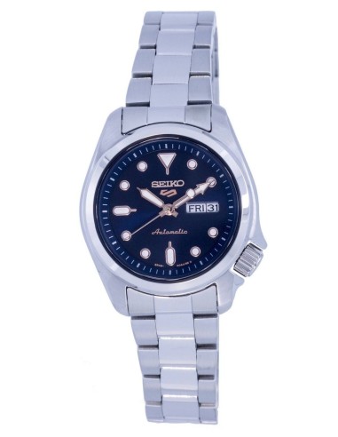 reloj mujer automático Seiko 5 Lady Sports SRE003K1 28mm 100m WR correa de acero