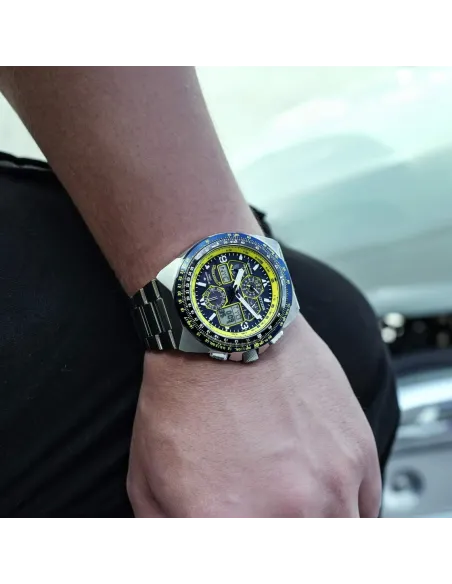 Citizen Promaster SkyHawk Blue Angels GMT JY8125-54L 46MM cristal de zafiro 200m WR