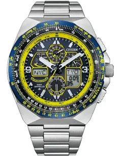 Citizen Promaster SkyHawk Blue Angels GMT JY8125-54L 46MM cristal de zafiro 200m WR