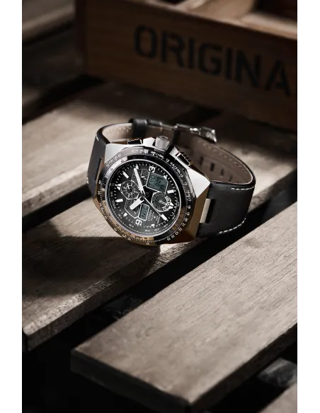 reloj aviador radiocontrol Citizen Promaster Skyhawk A-T JY8149-05E 46m 200m WR cristal de zafiro antirreflejos
