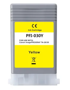 tinta Compatible Canon PFI030Y Canon imagePROGRAF TA-20 / TA-20 MFP L24 ei / TA-30