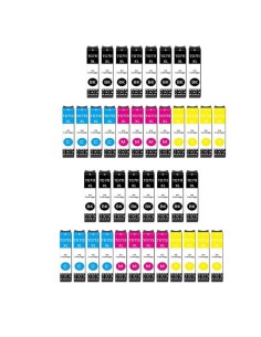 Epson T0711/2/3/4 40 tintas comp. NonOem