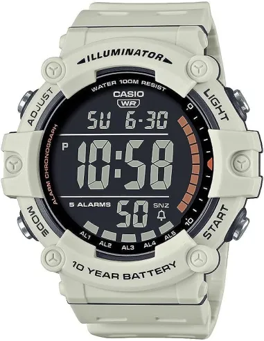 Reloj deportivo digital hombre Casio AE-1500WH-8b2v luz led 10 años batería 5 alarmas